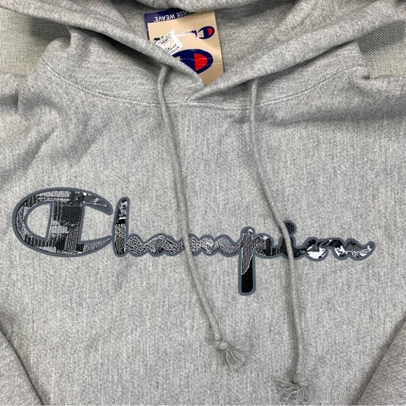 Champion Mens Hoodie Reverse Weave Hoodie Size M - Picture 3 of 12
